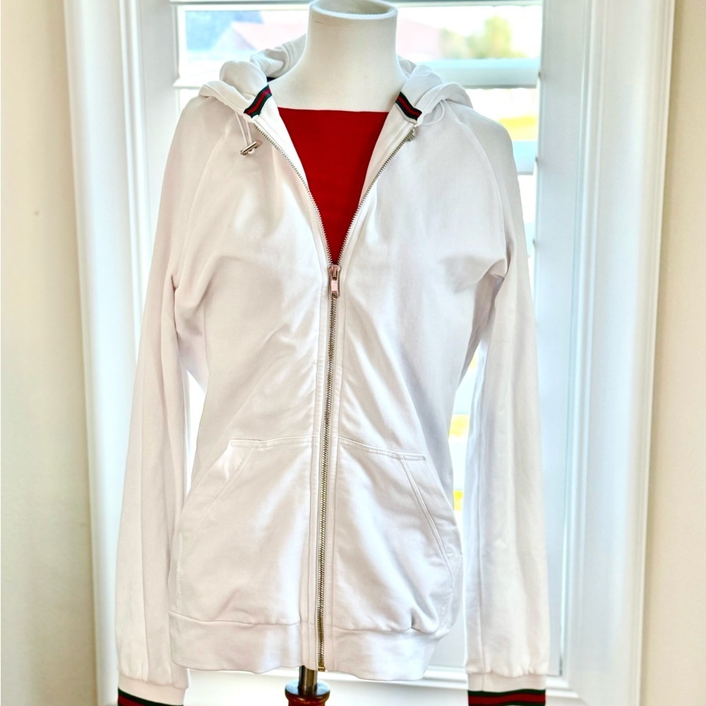 GUCCI White Women's Jacket SZ L